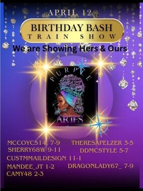 Purple Art Poster - 'Purple Arise'